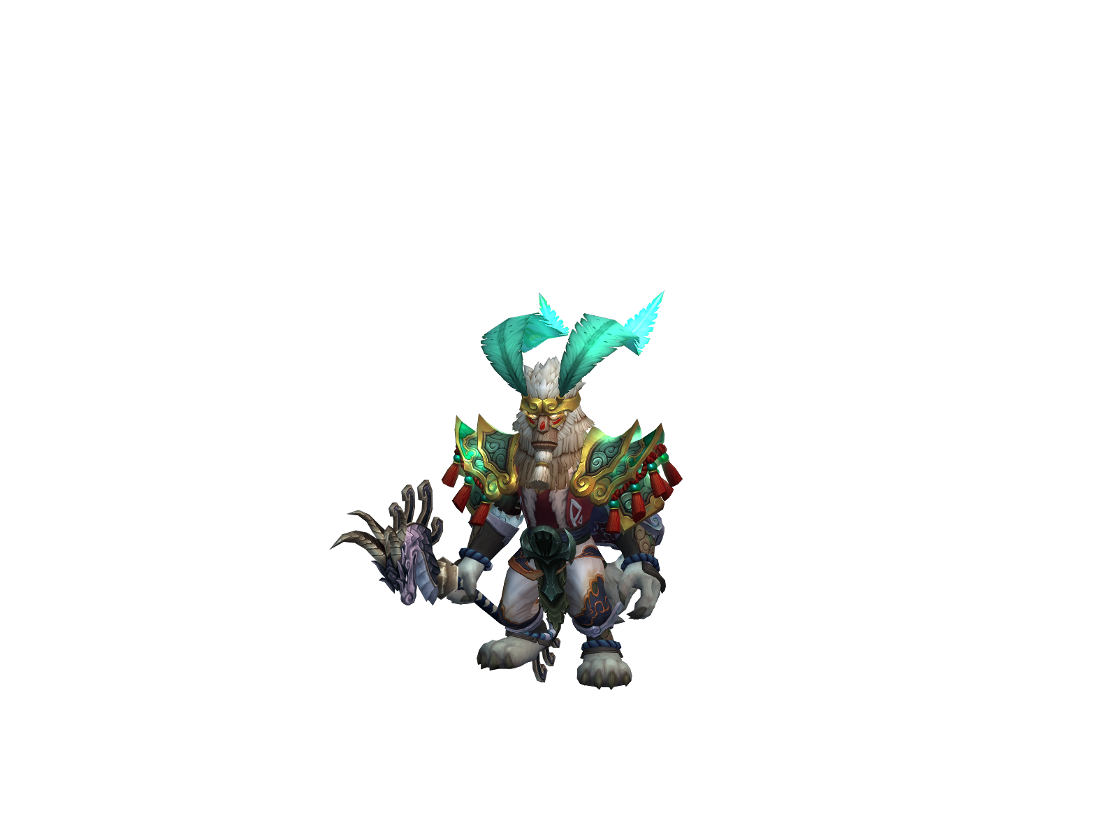 Zhenji 3D character render
