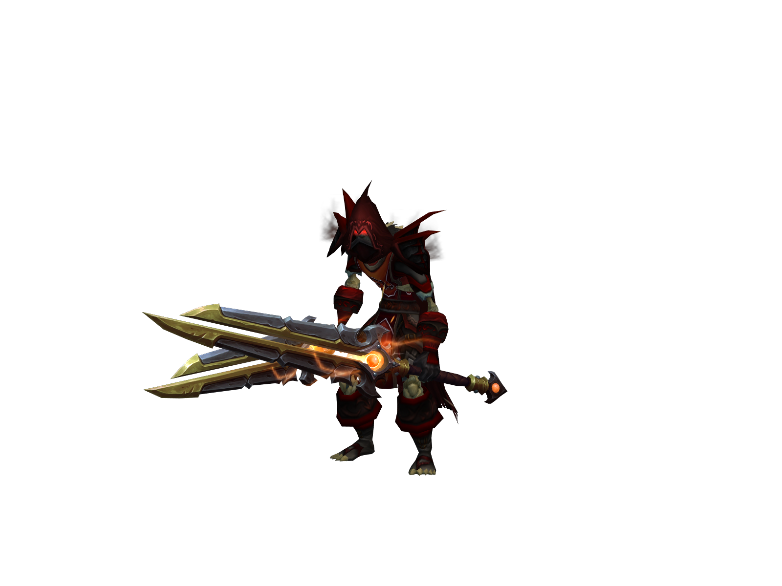 Dim 3D character render