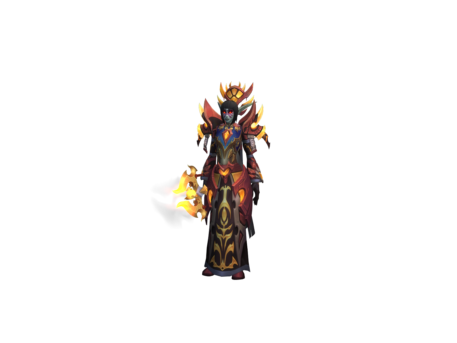 Cr 3D character render