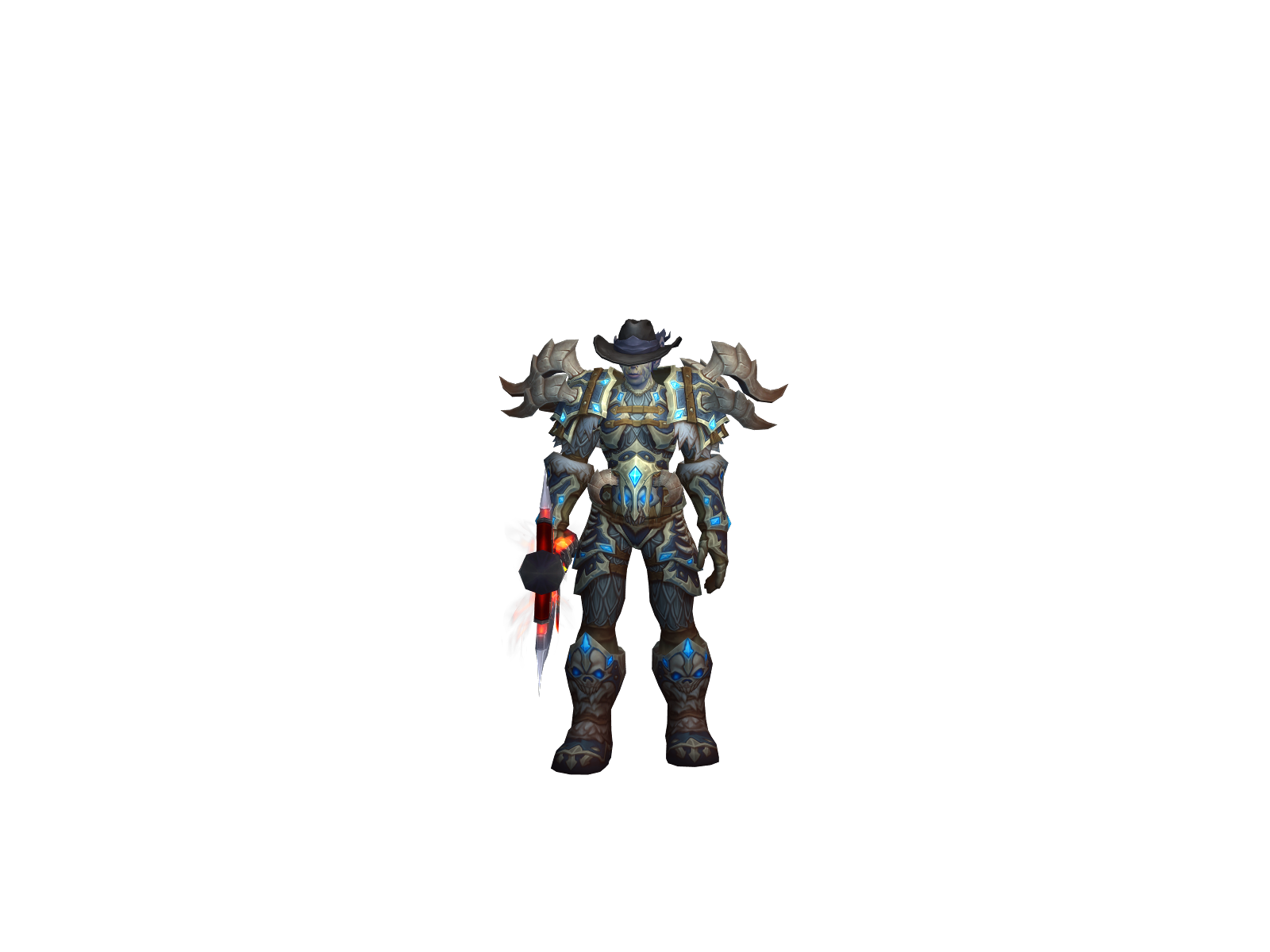Ozric 3D character render