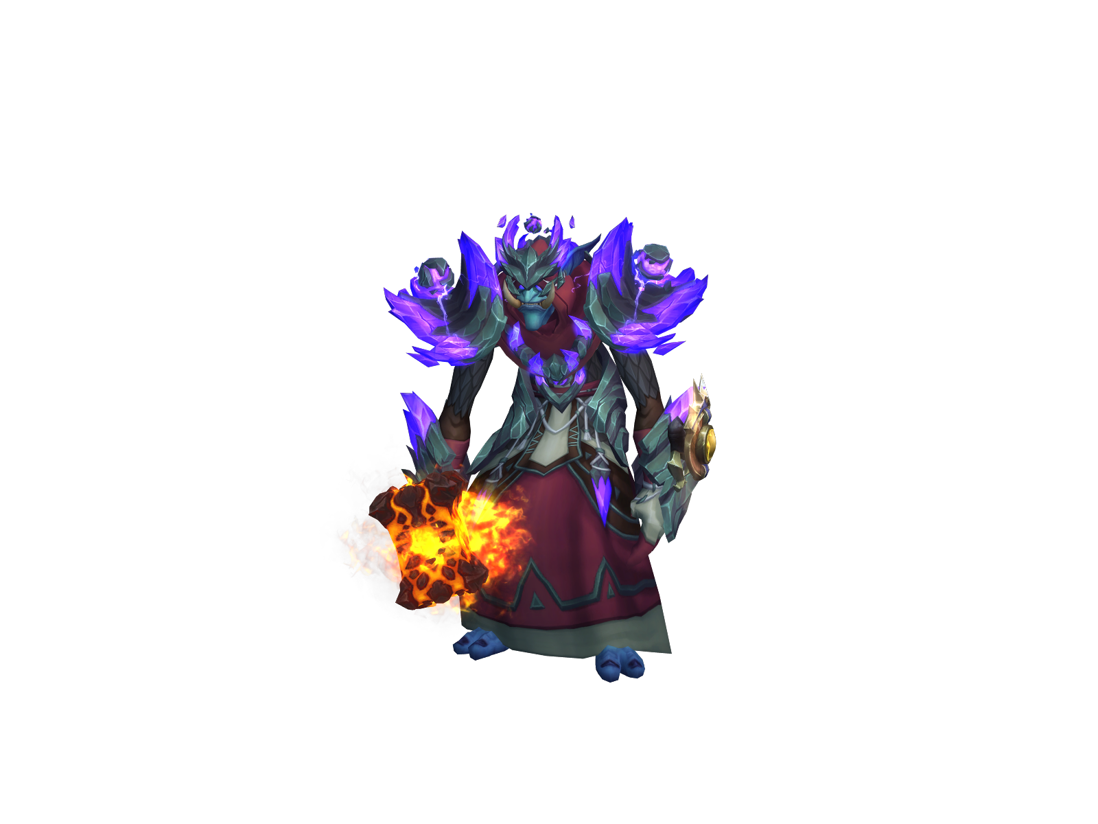 Aommatos 3D character render