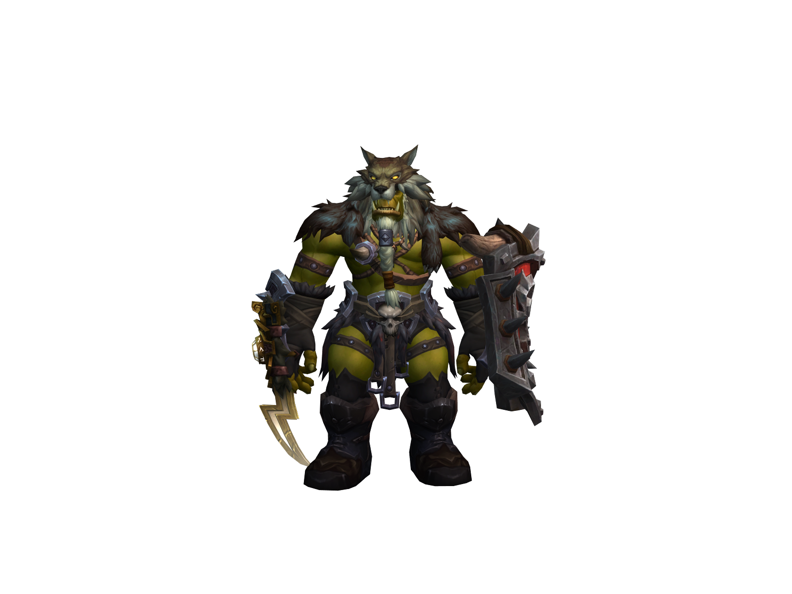 Shal 3D character render