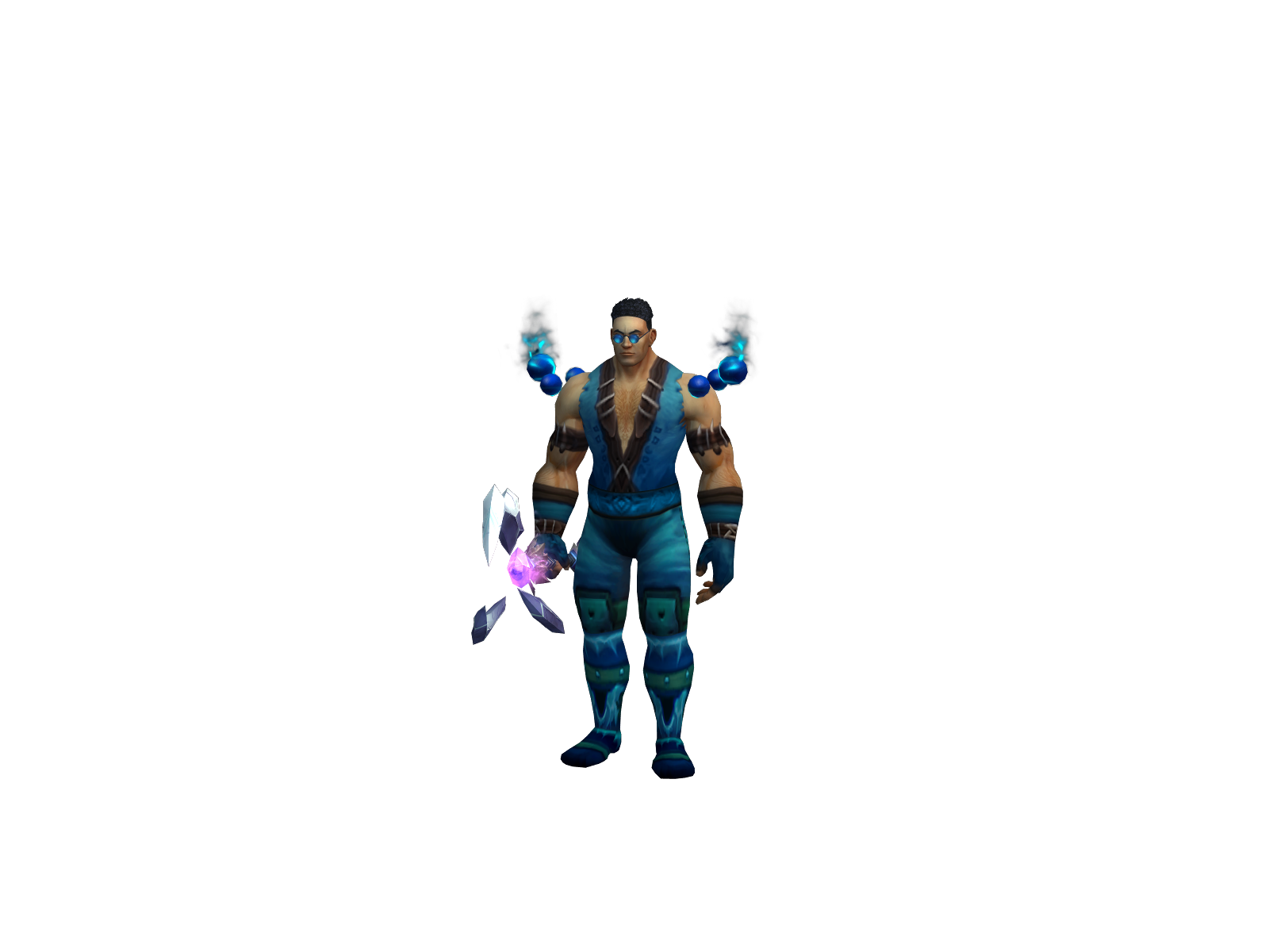 Mateo 3D character render