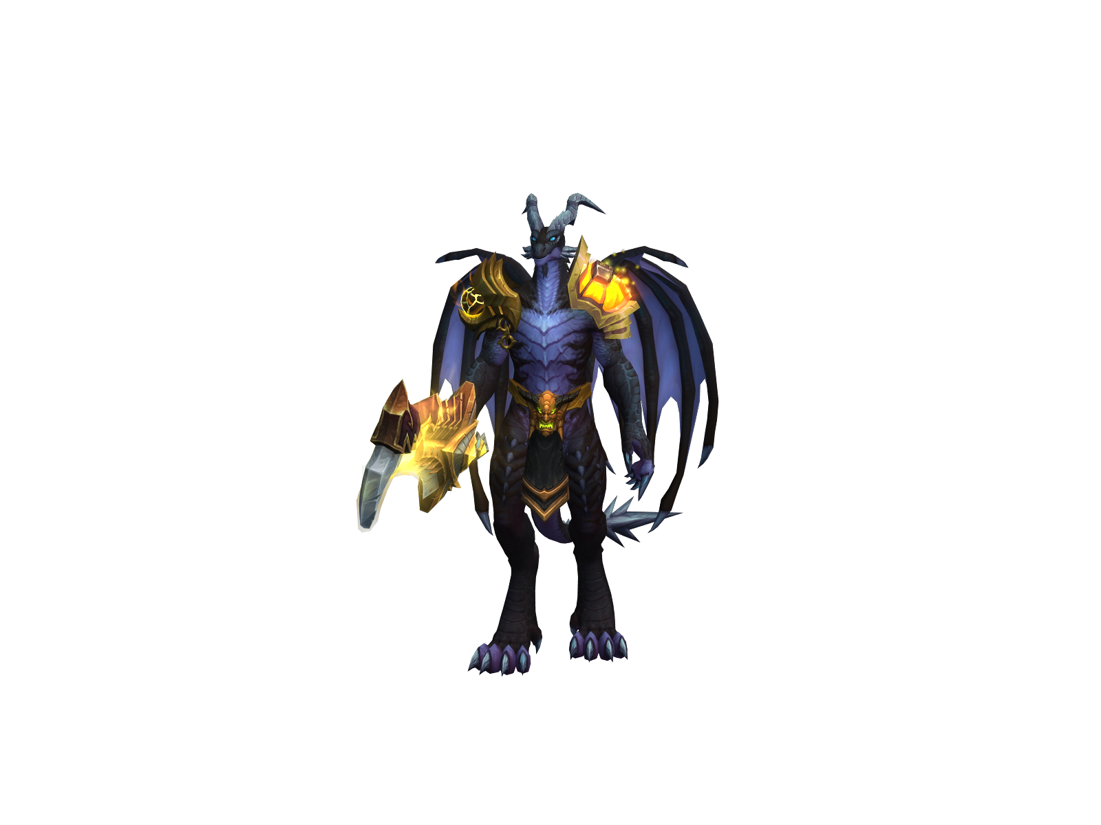 Raikou 3D character render