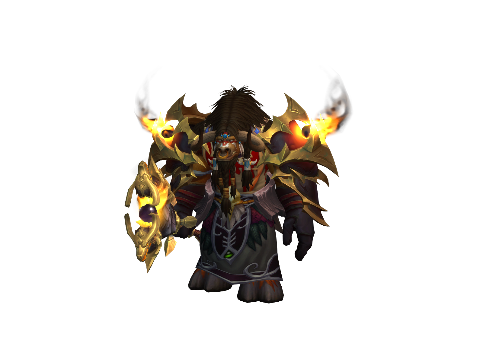 Moliander 3D character render