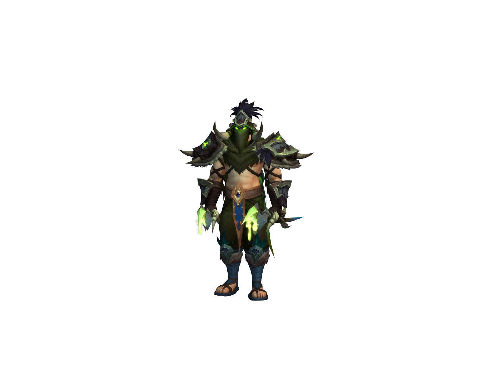 Glor 3D character render
