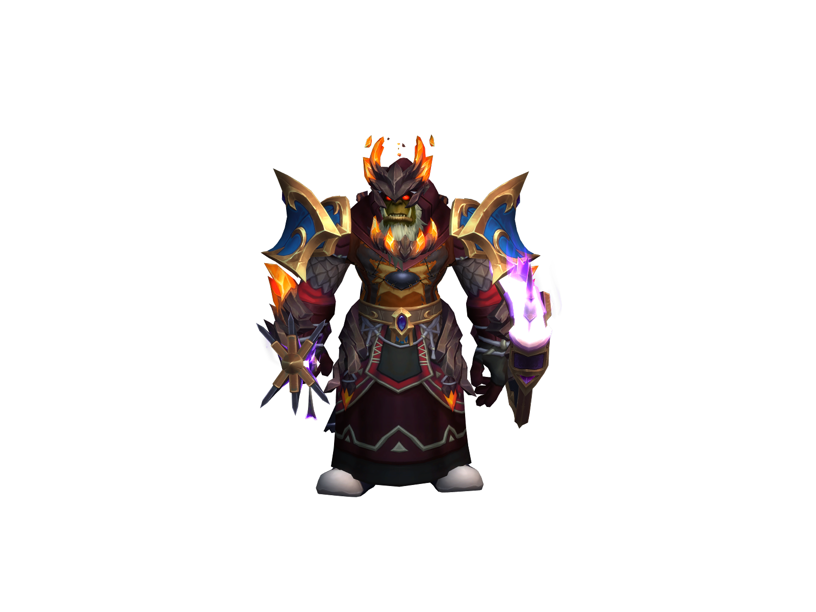Gerodemenos 3D character render