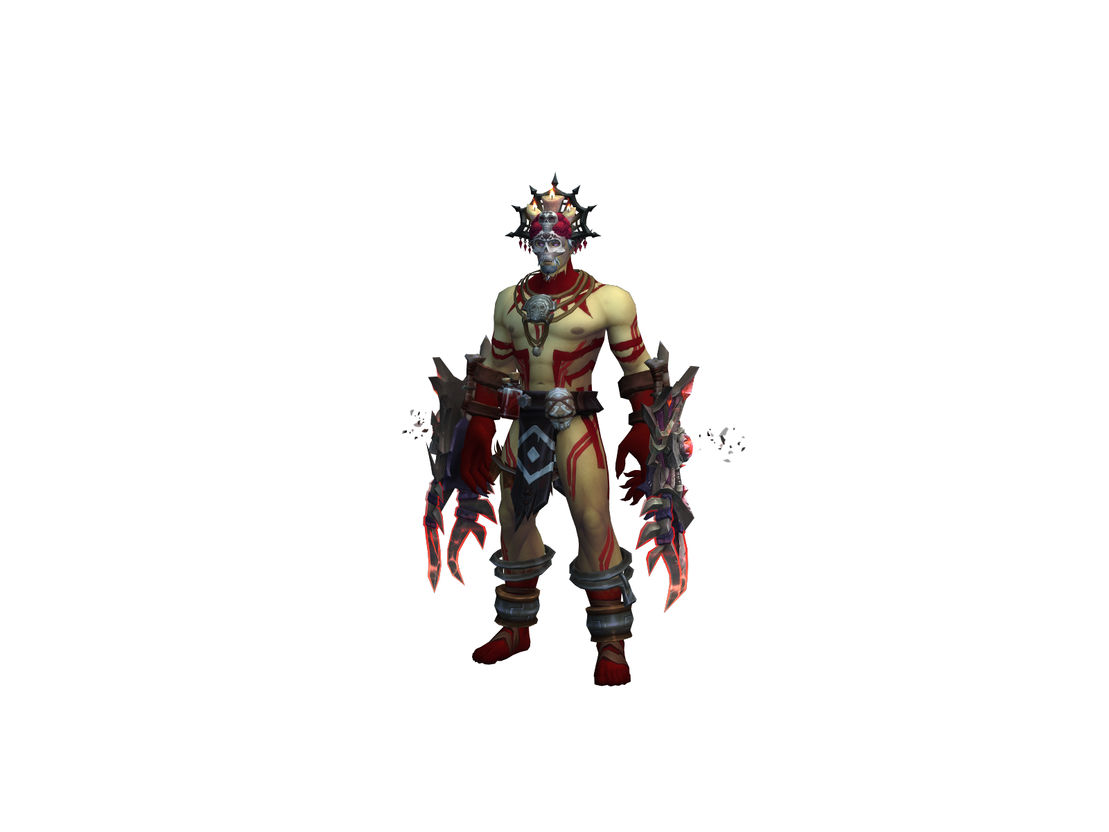 Flurie 3D character render