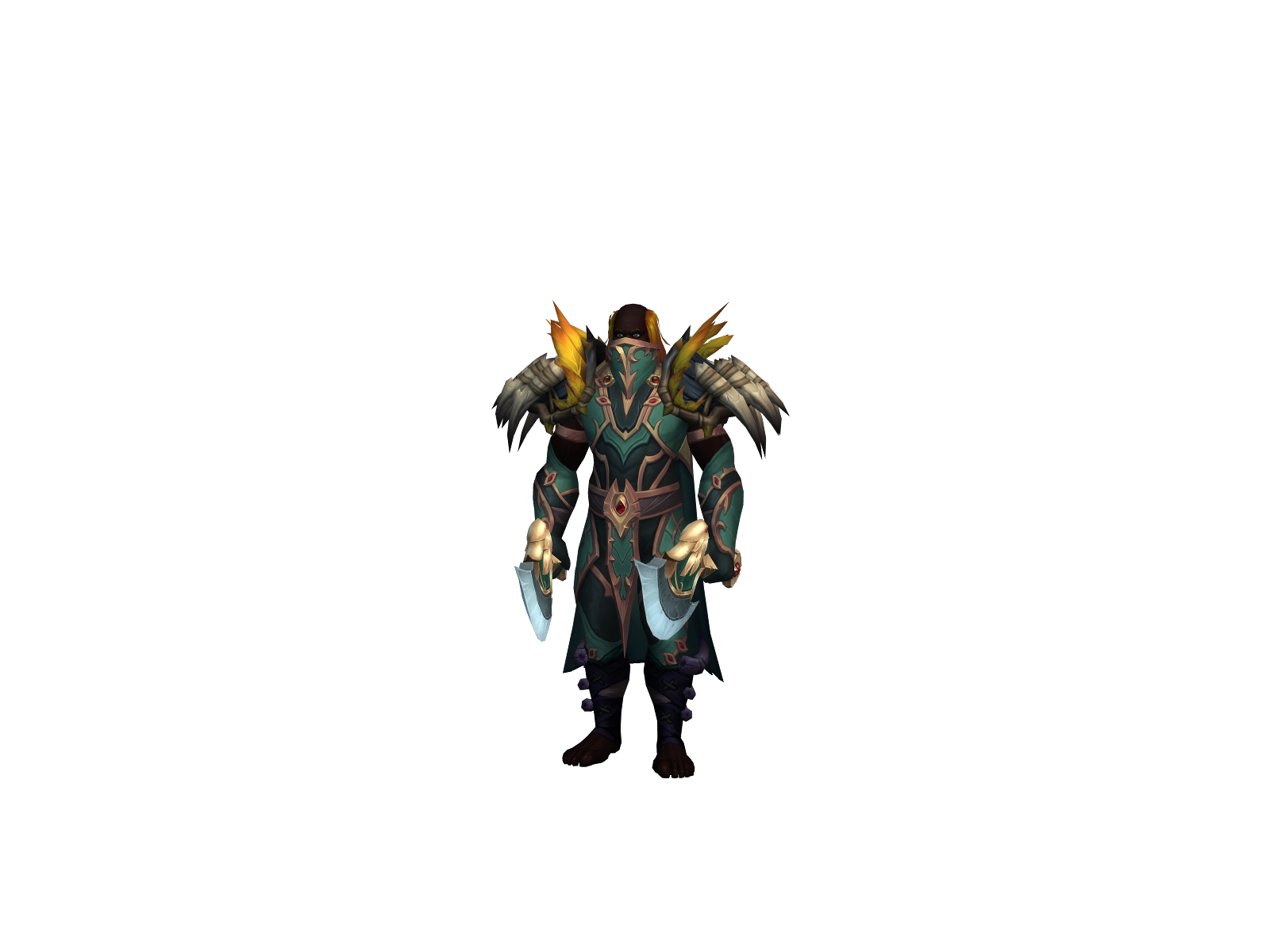 Nastydreng 3D character render