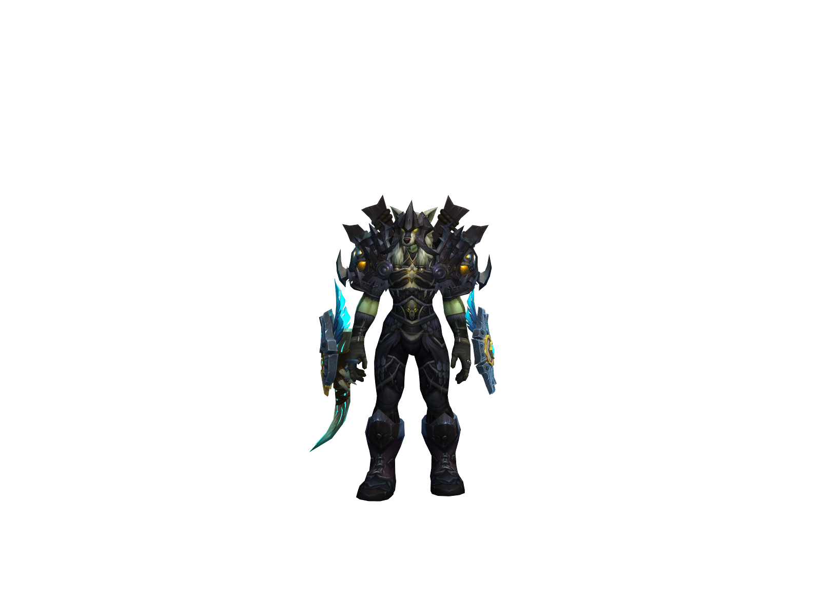 Problame 3D character render