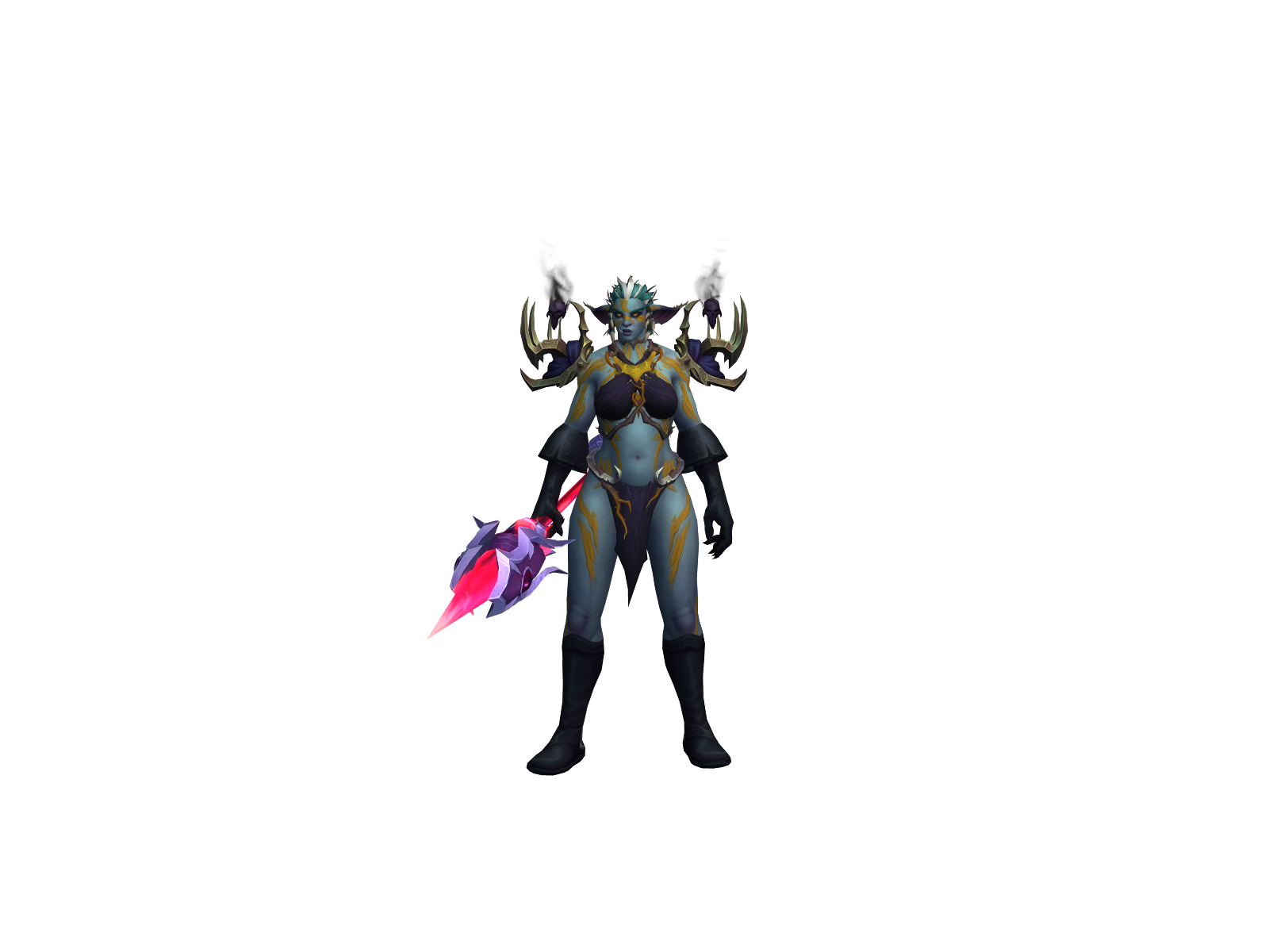 Eywanyx 3D character render