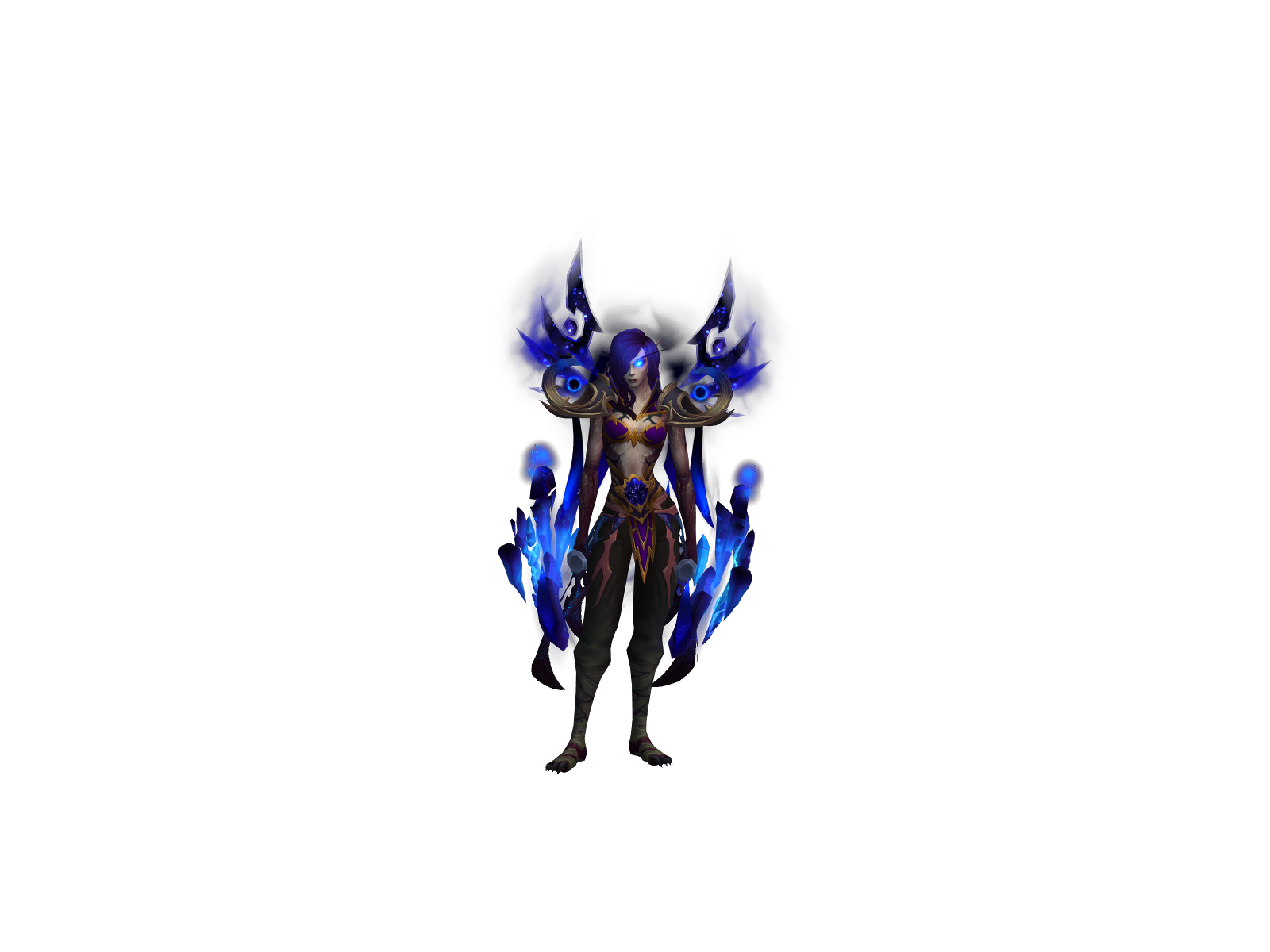 Izalyth 3D character render