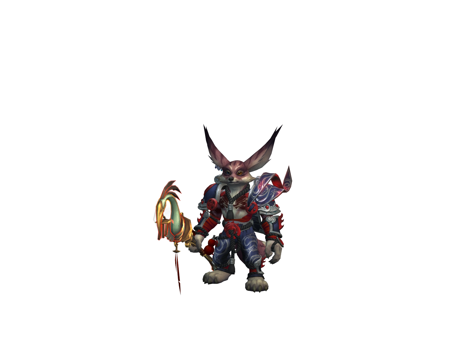 Kýro 3D character render