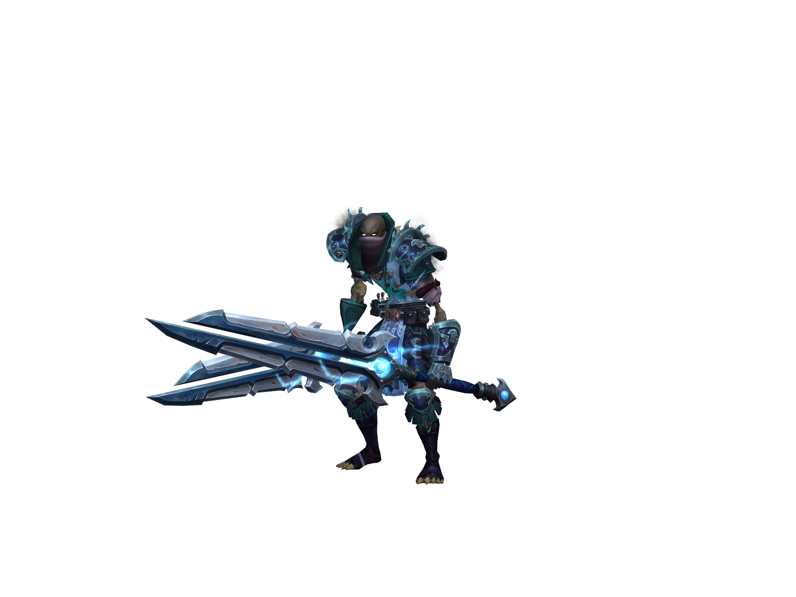 Scyeth 3D character render