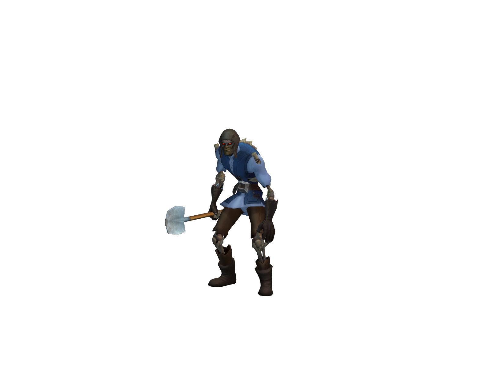 Kirobreika 3D character render