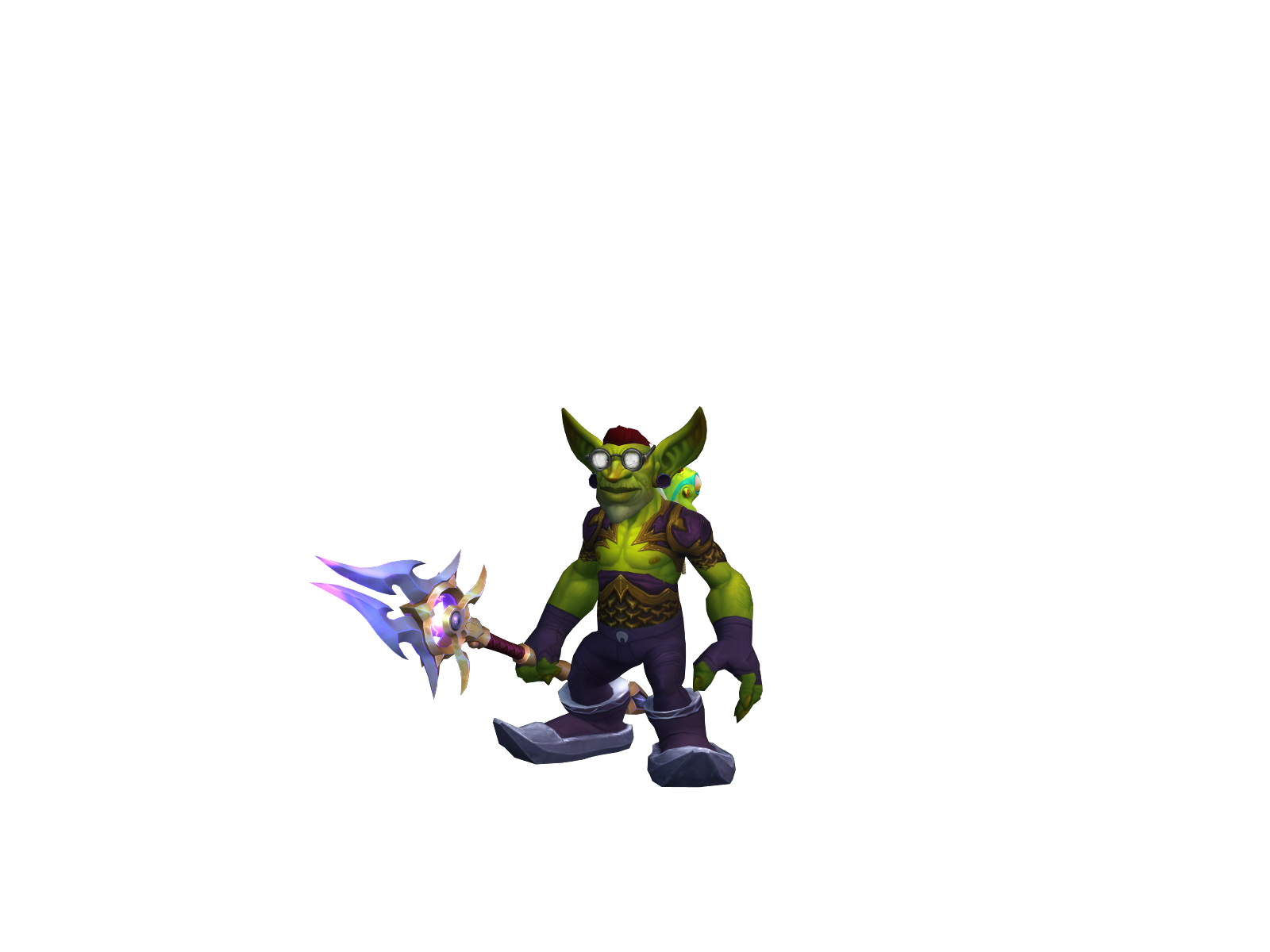 Légallyblind 3D character render