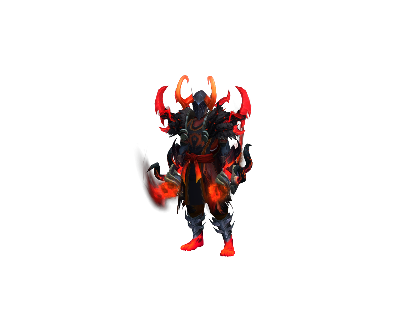 Felthunder 3D character render