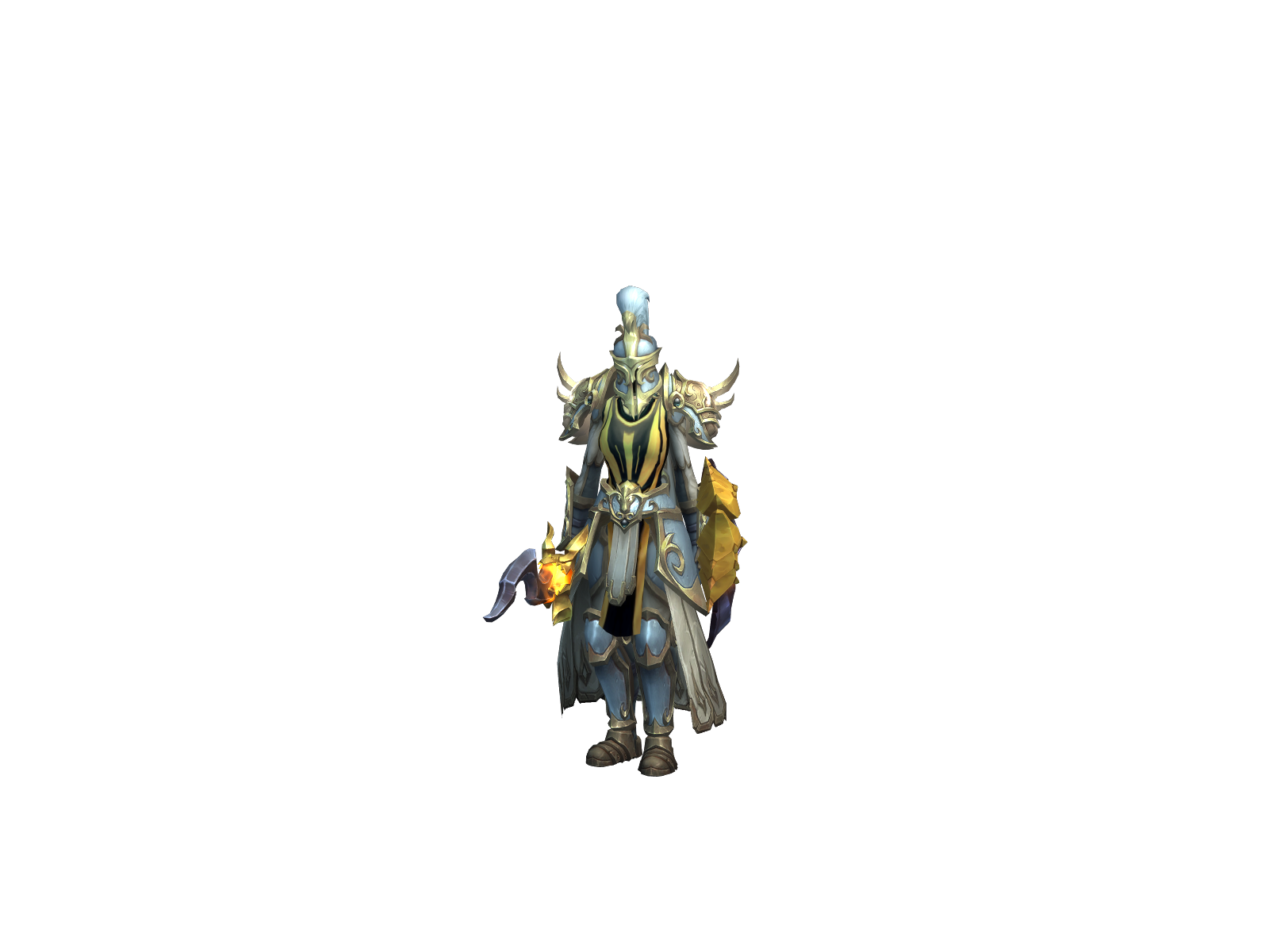 Valorbane 3D character render