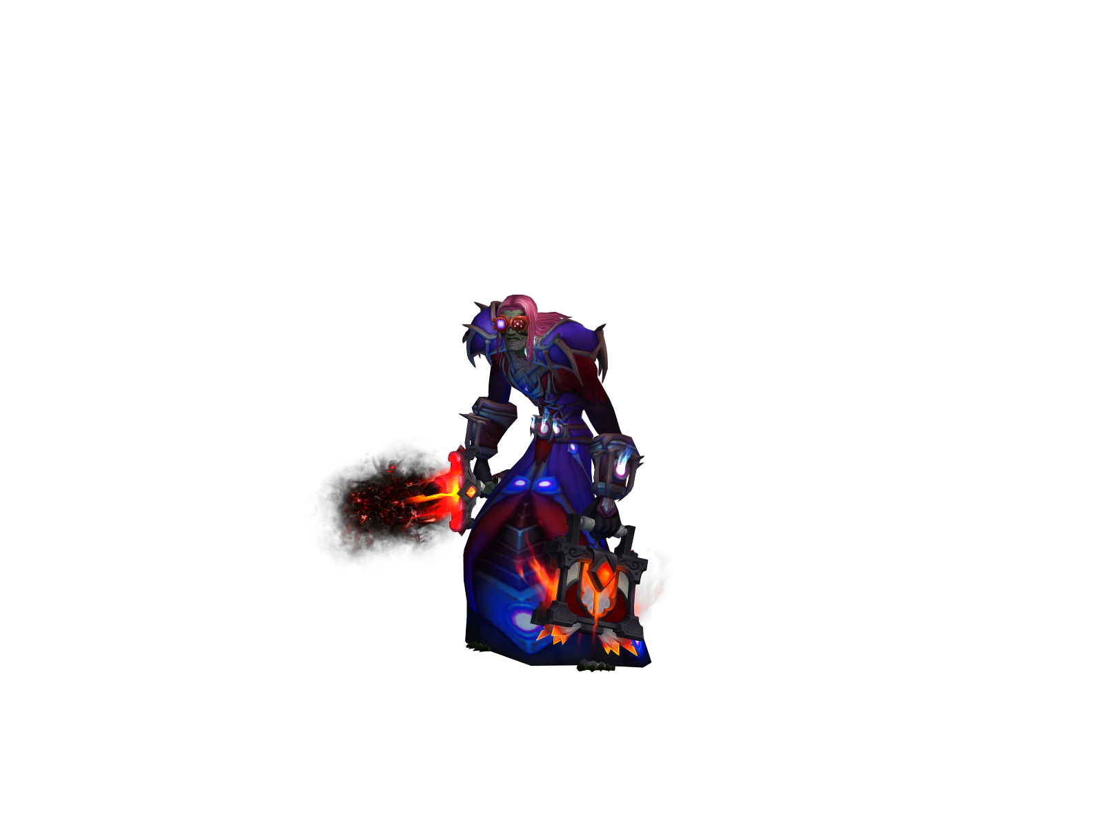 Bráwlcutt 3D character render
