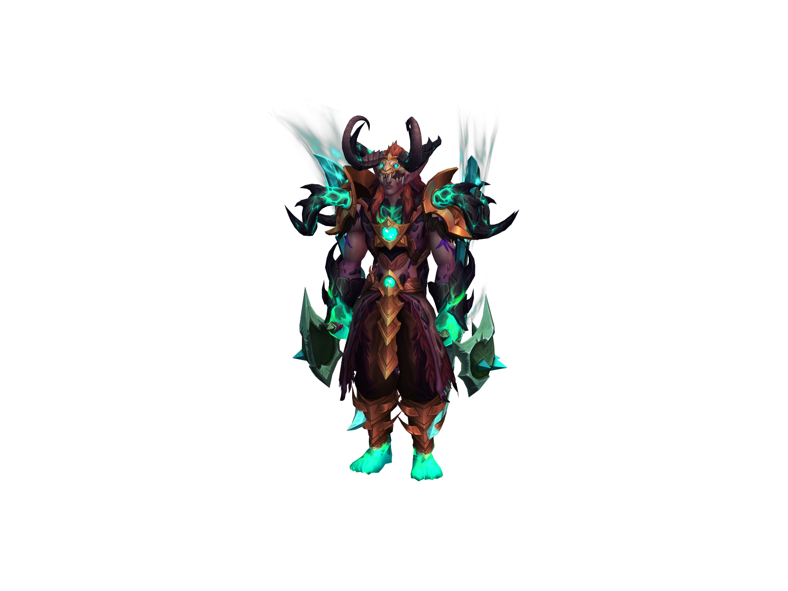 Shdxdemhunt 3D character render