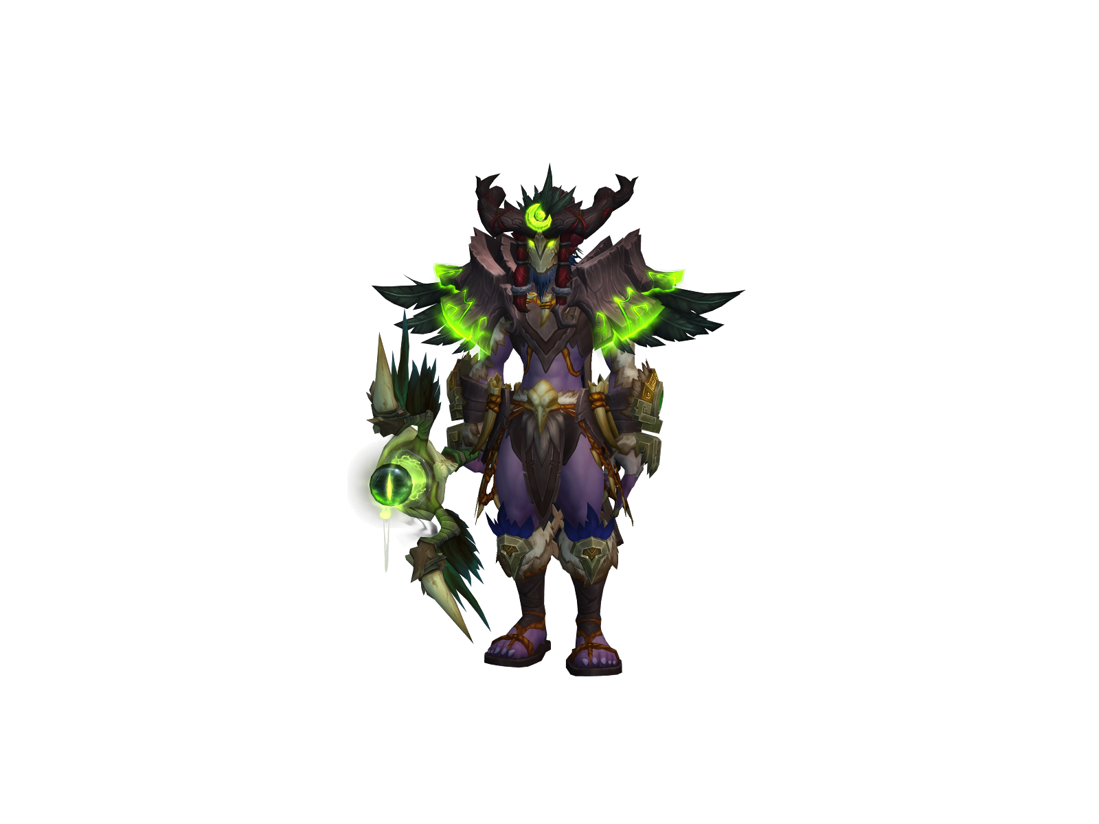 Drazefin 3D character render