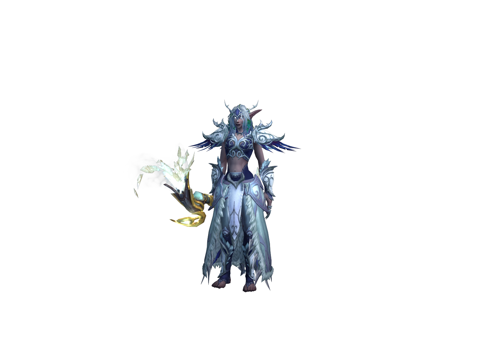 Aedrashru 3D character render