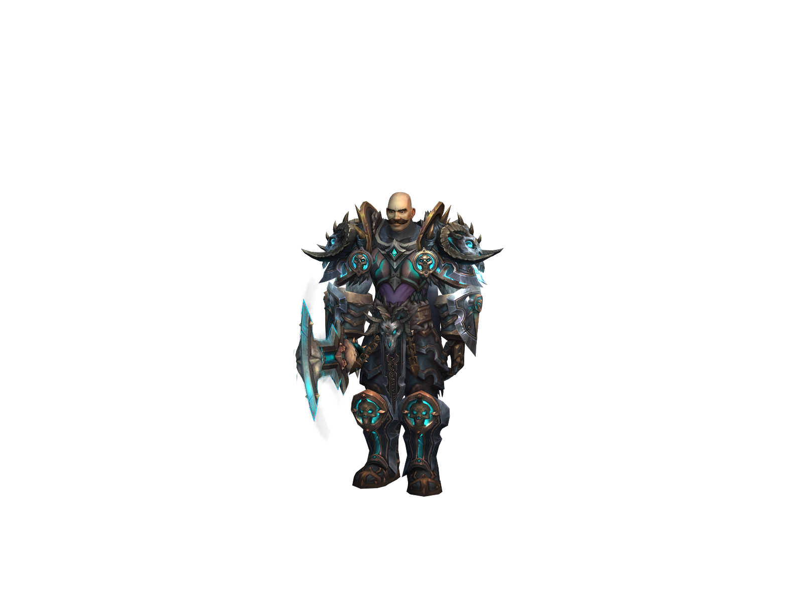 Brónsón 3D character render