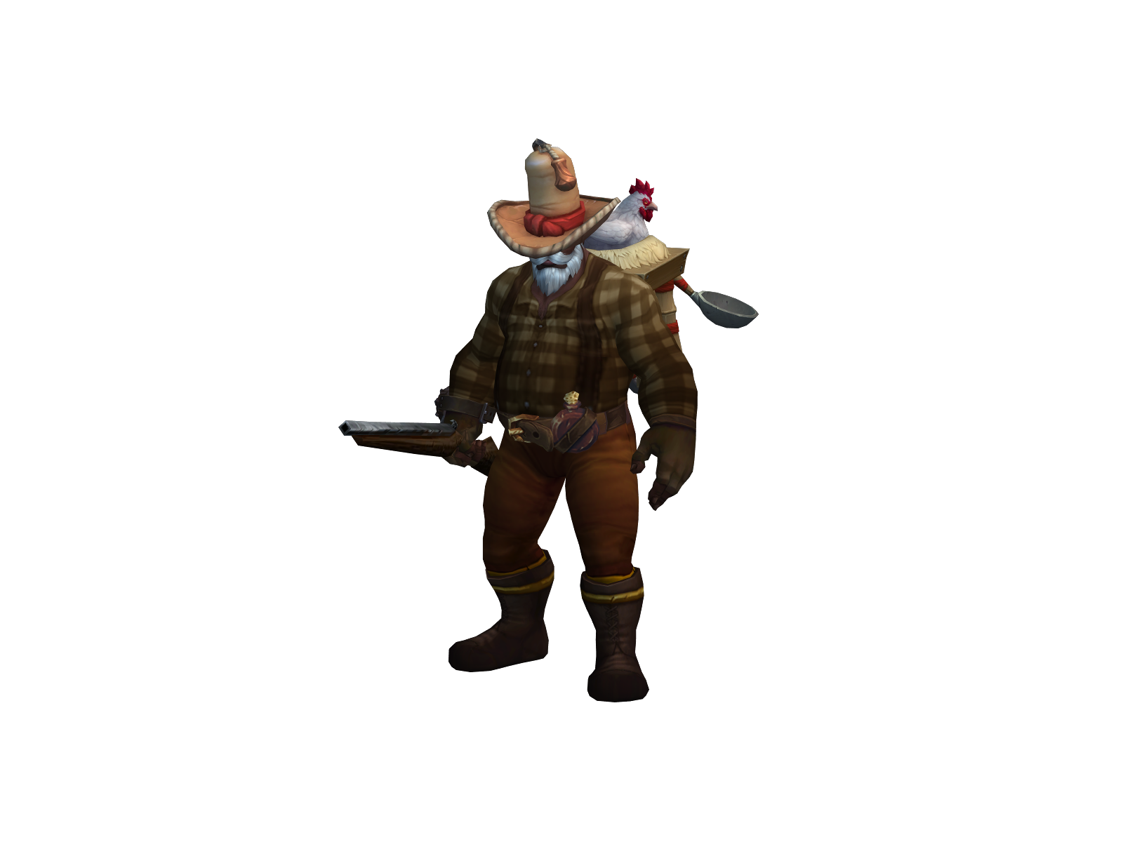 Solómid 3D character render