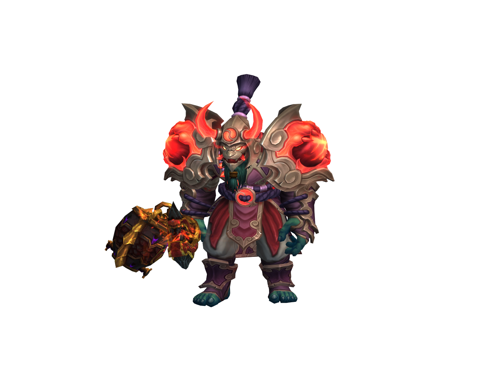 Killahakant 3D character render