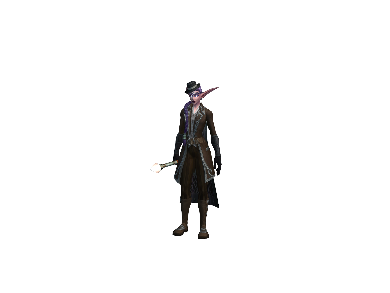Elunaera 3D character render