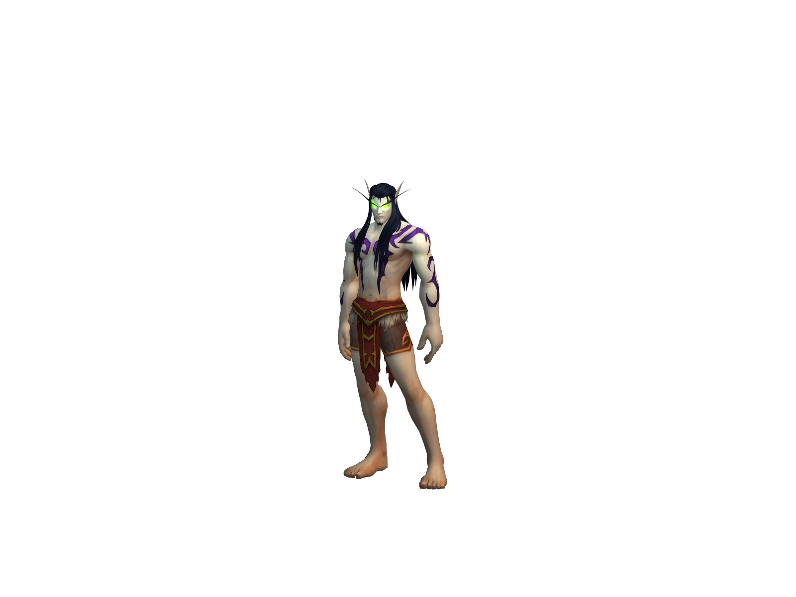 Ellemar 3D character render