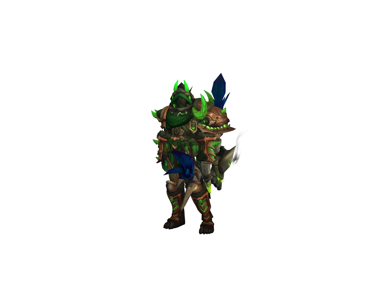 Samhallya 3D character render