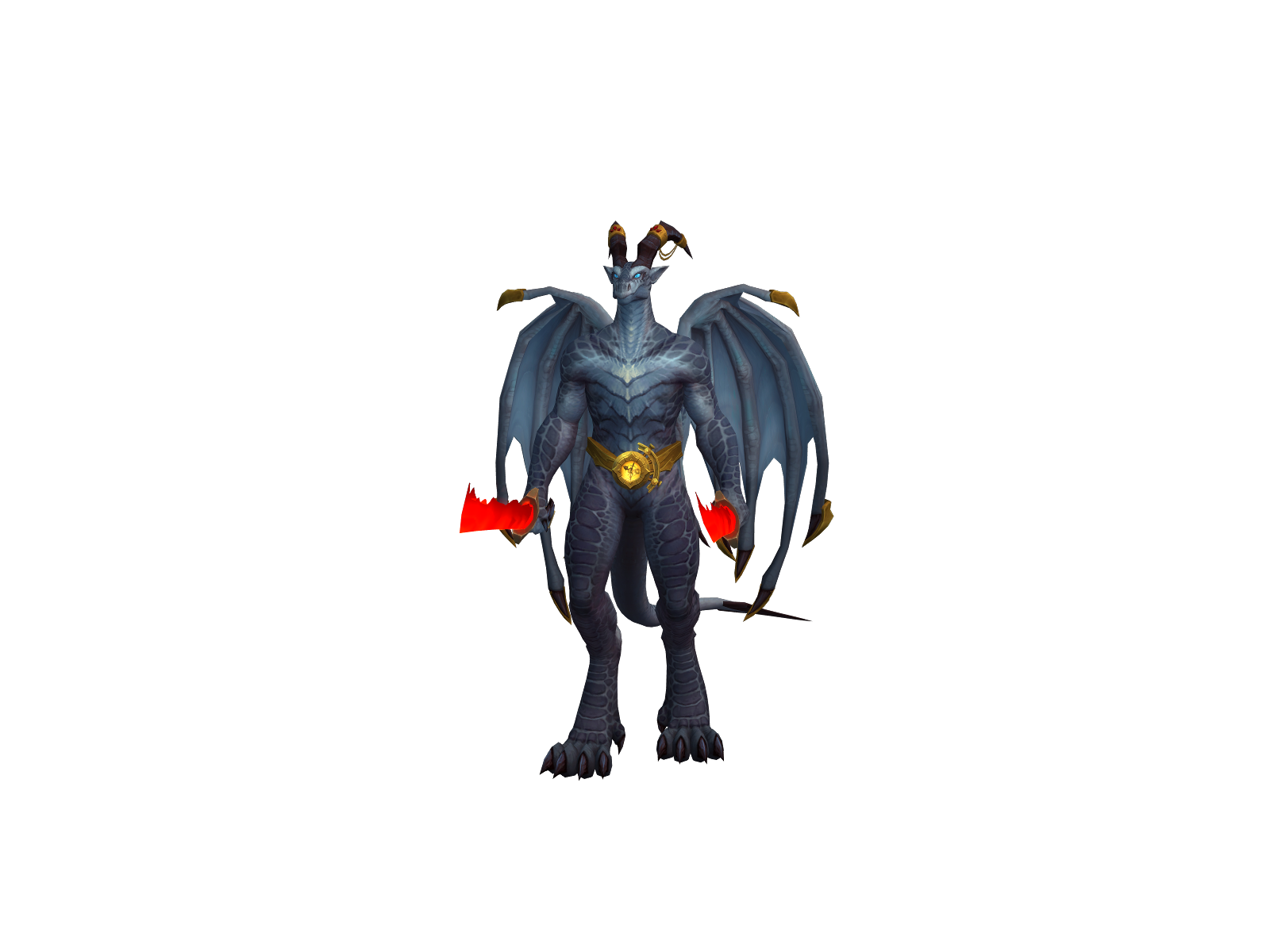 Demirkael 3D character render