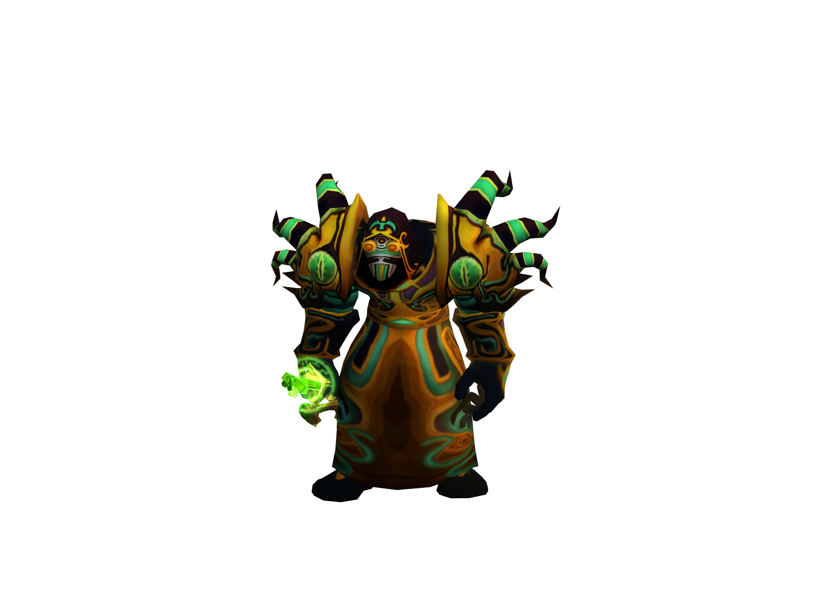 Shadowra 3D character render