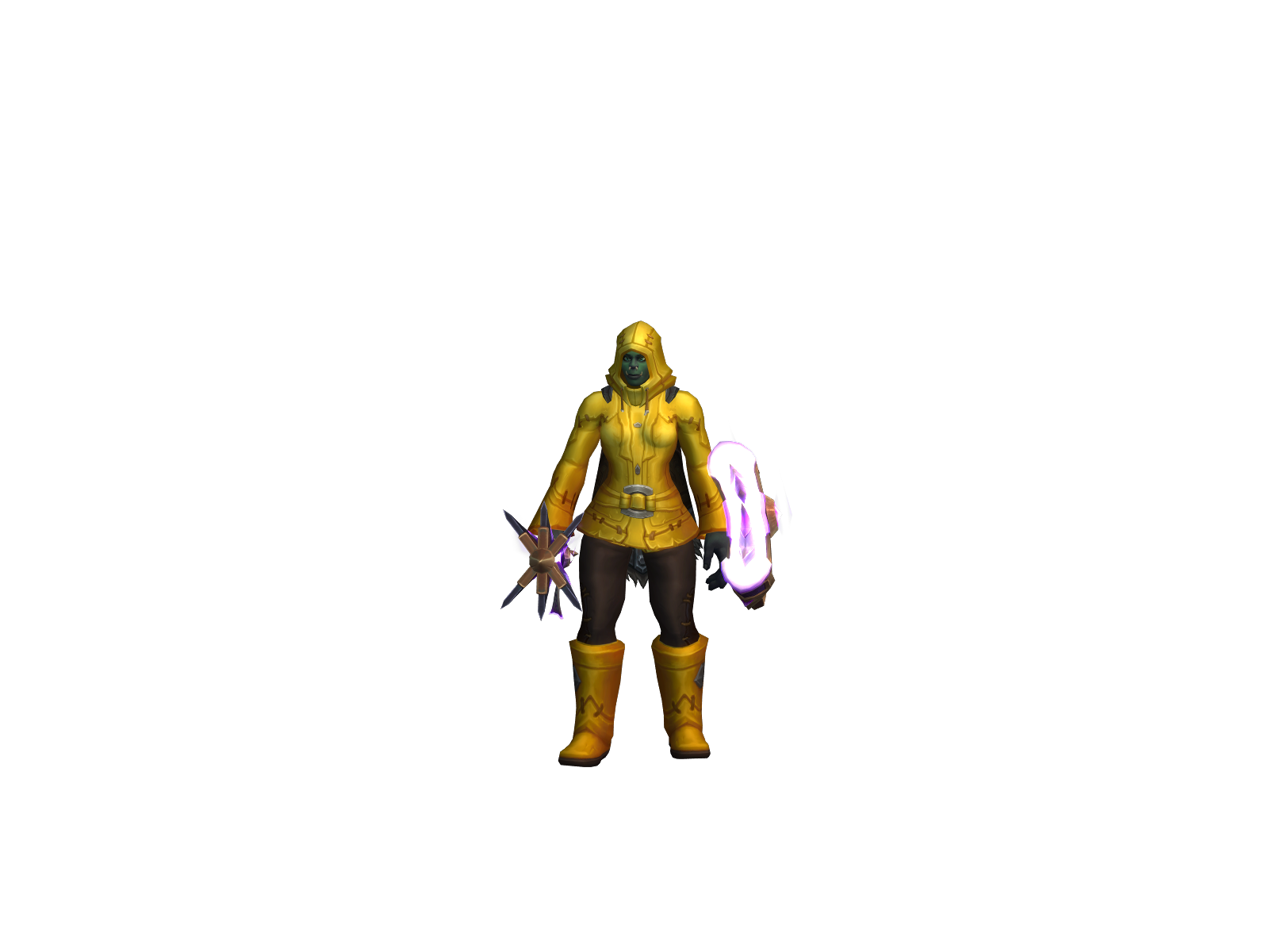 Peckishwhale 3D character render