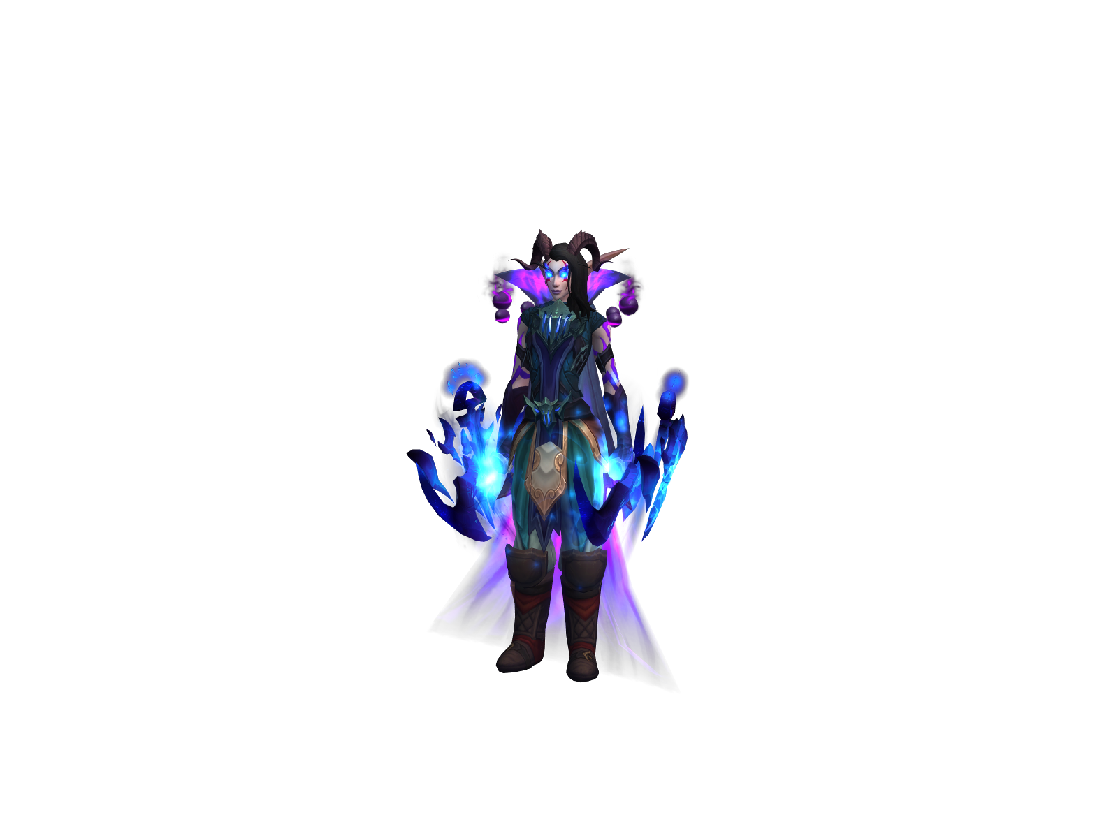 Velvydian 3D character render