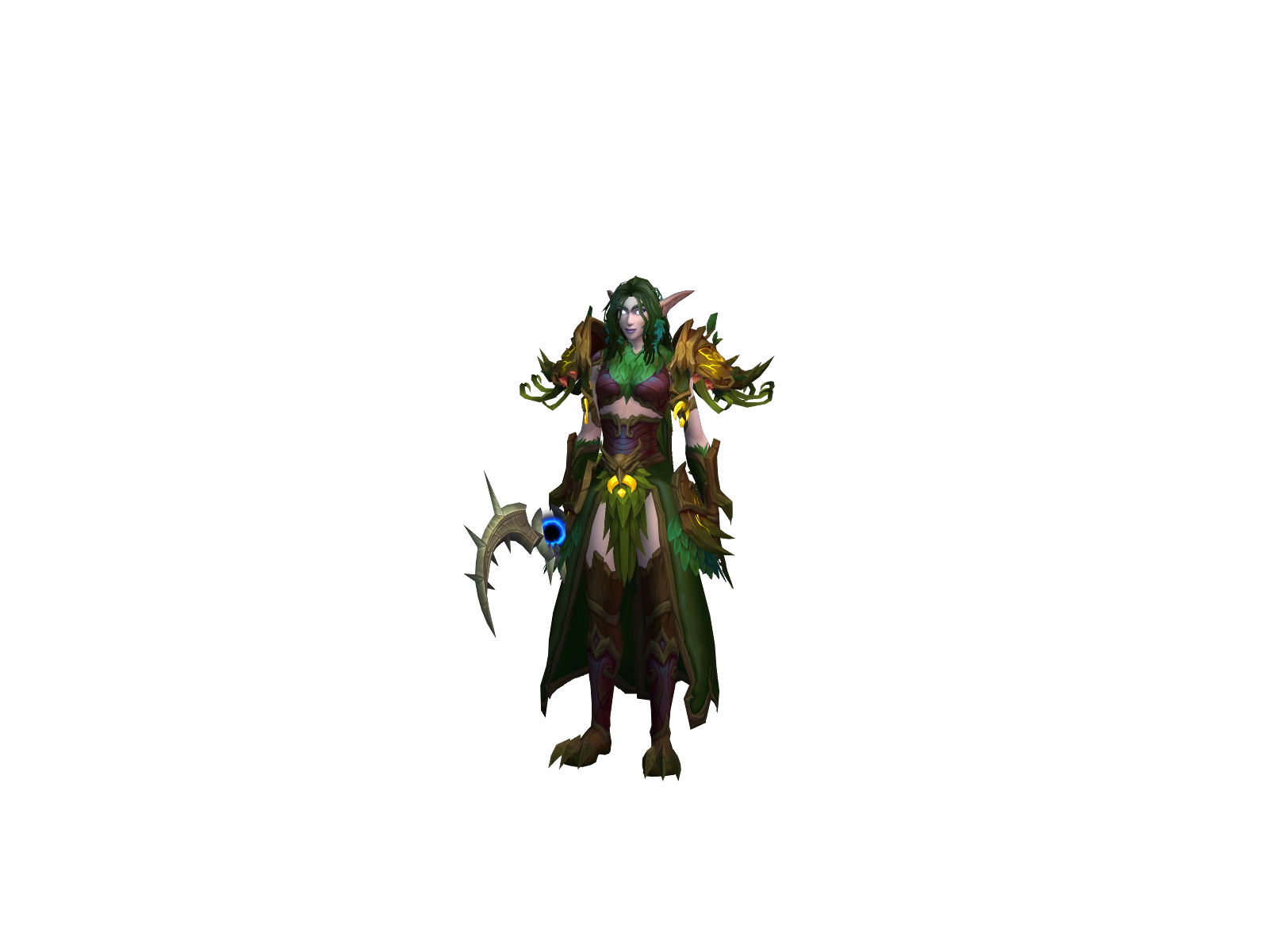 Moonaar 3D character render