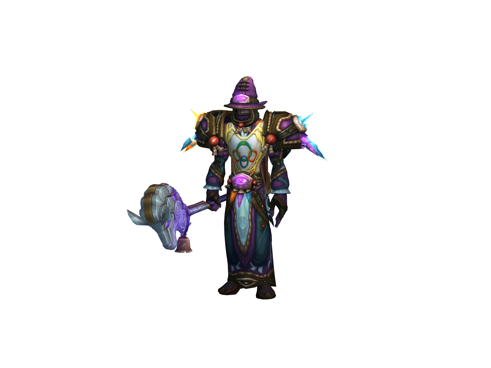 Rewq 3D character render
