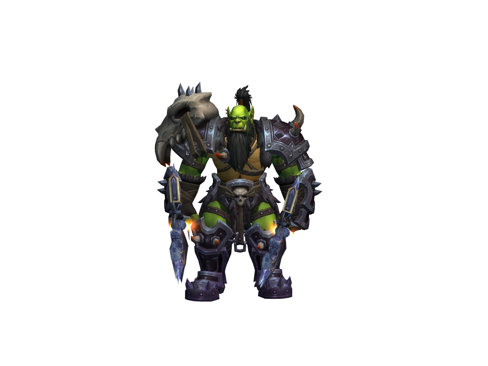 Druselg 3D character render