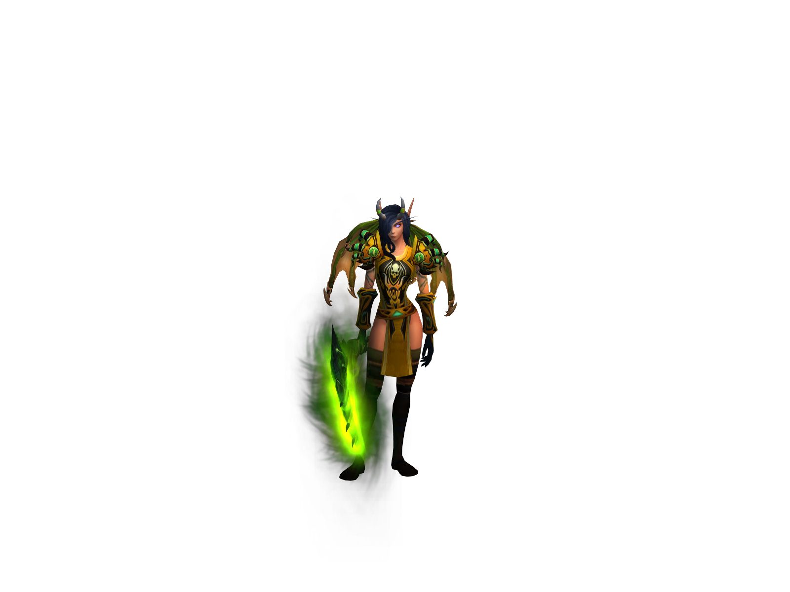 Darkvagician WoW character banner