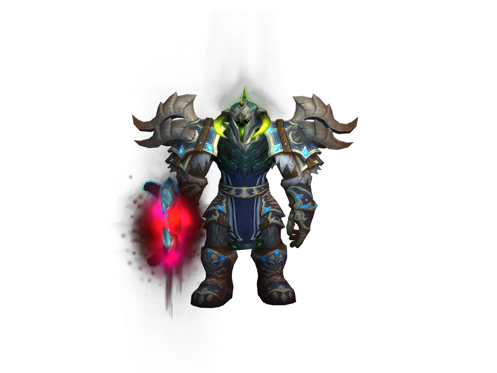 Weak 3D character render
