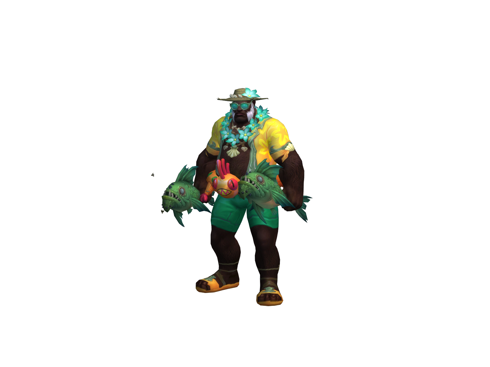 Fridolin 3D character render