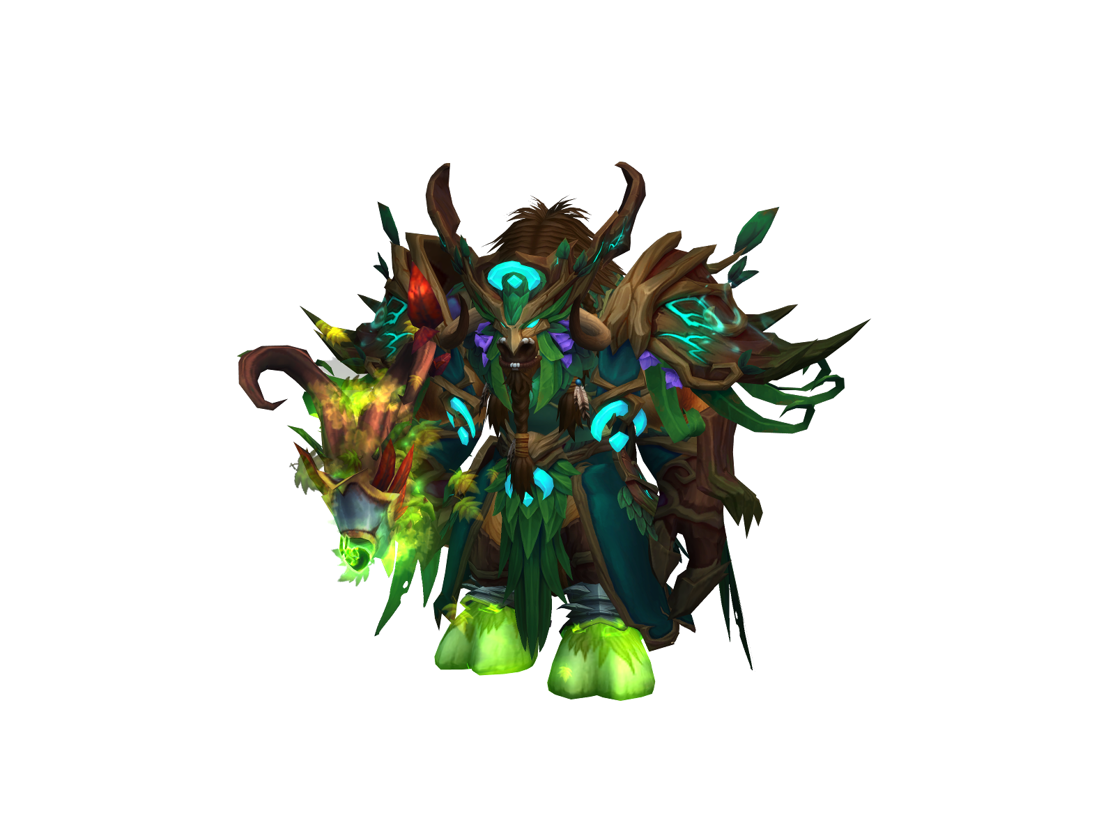Dogababa 3D character render