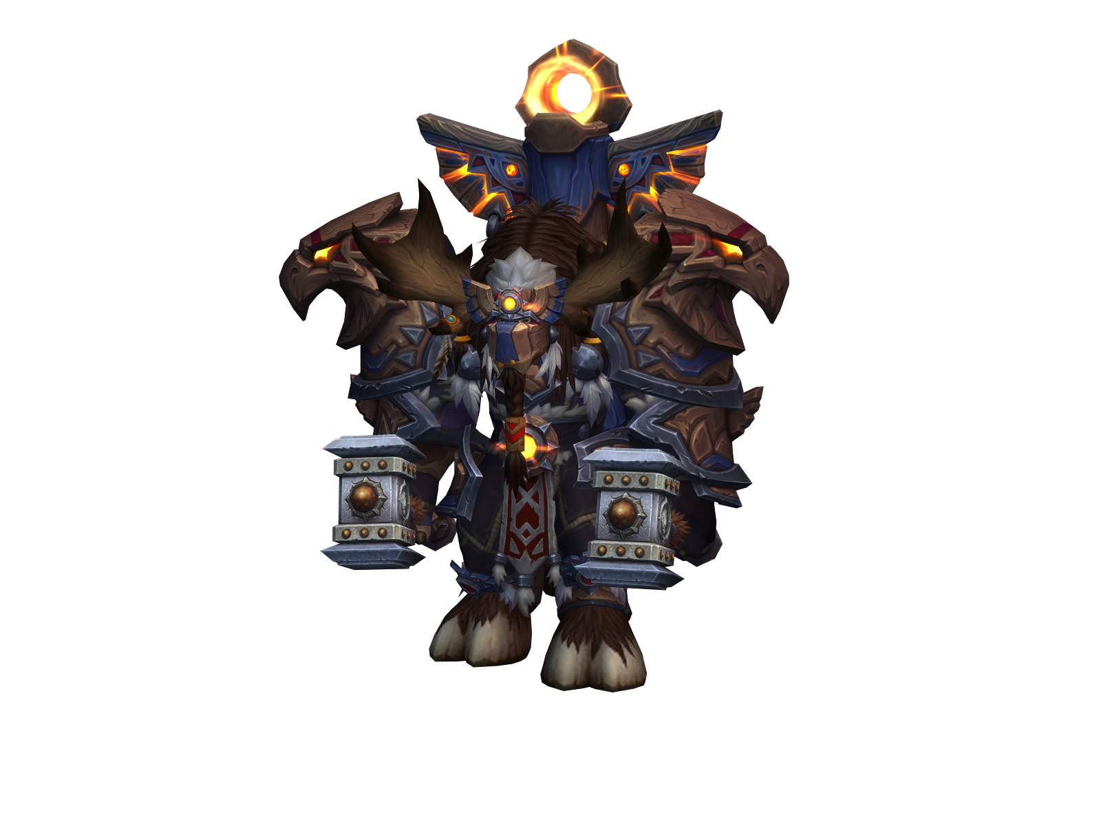 Éguórén 3D character render