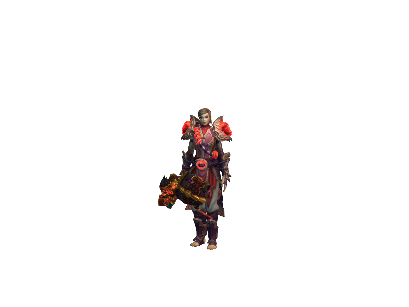 Soothingmonk 3D character render