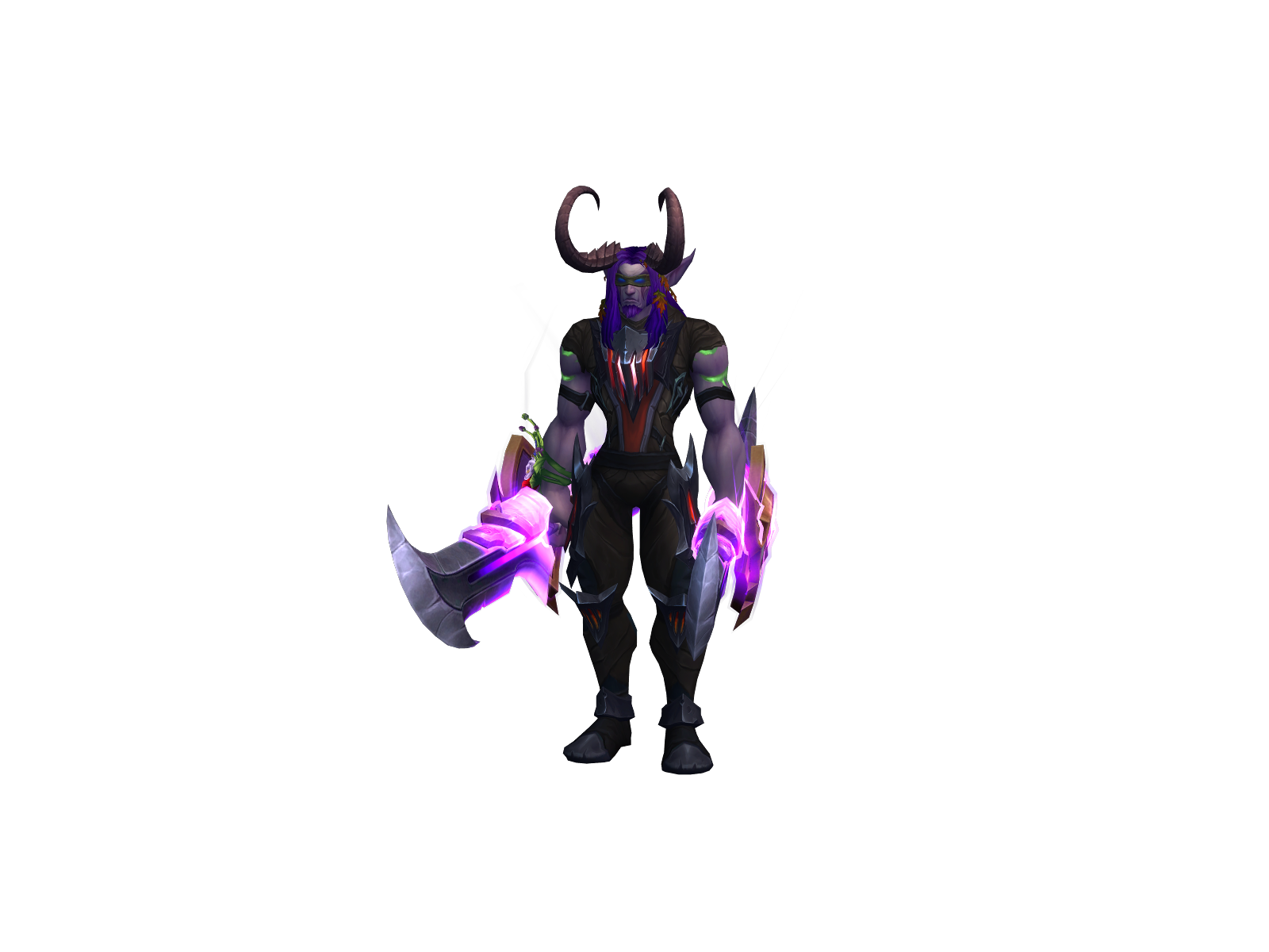 Dzragonforce 3D character render
