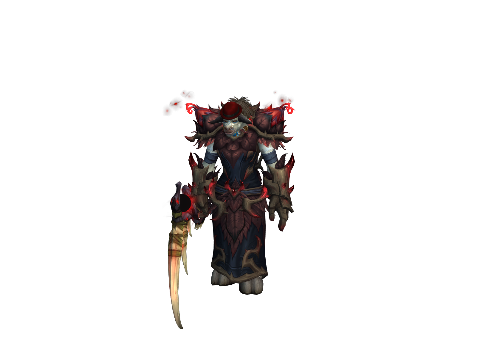 Elderwisps 3D character render