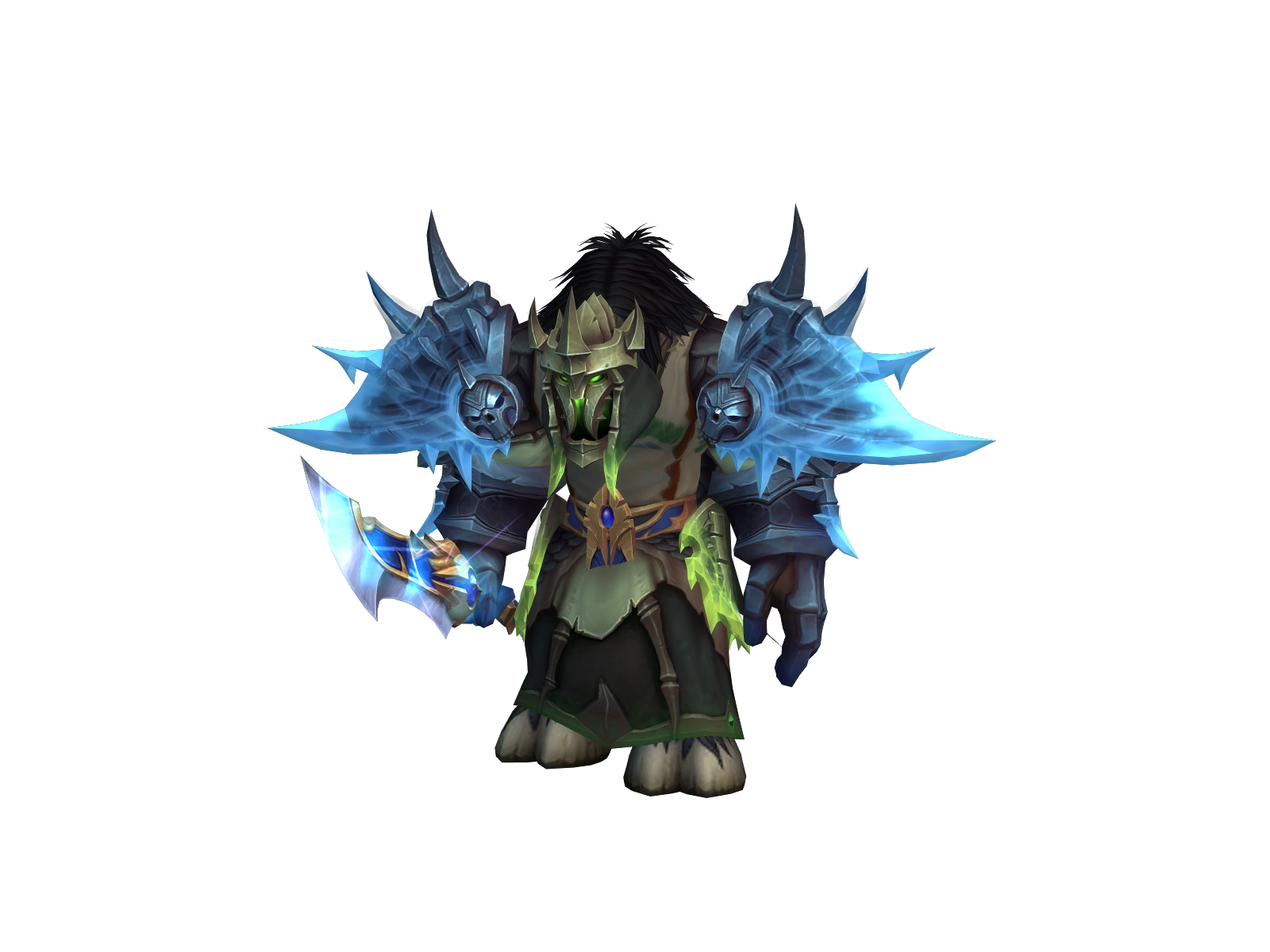 Gotank 3D character render