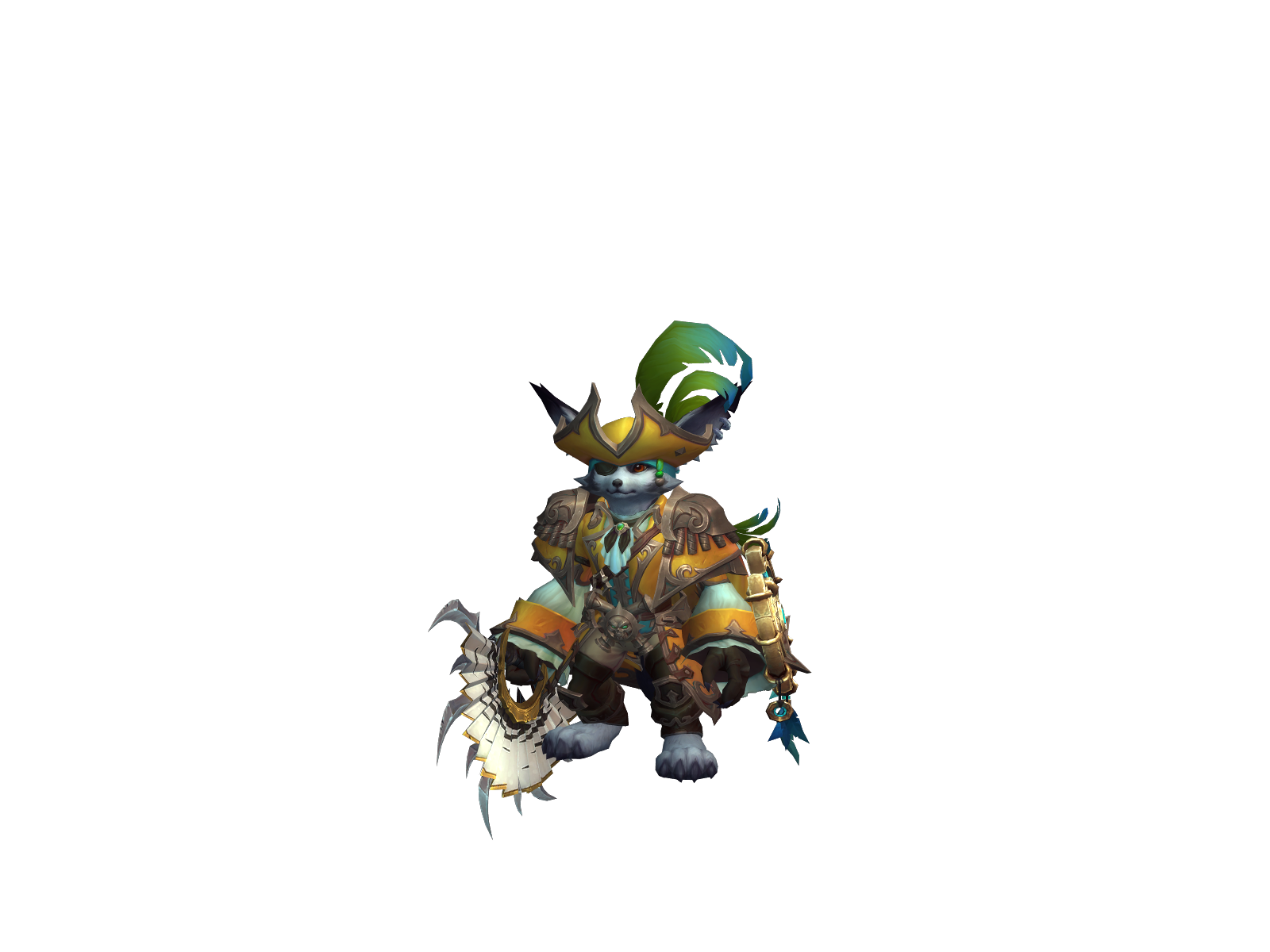 Glocxy 3D character render