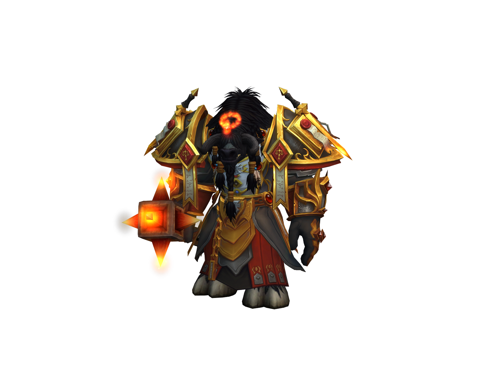 Êbùá 3D character render